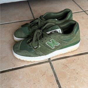 New Balance Olive Green Athletic Shoes